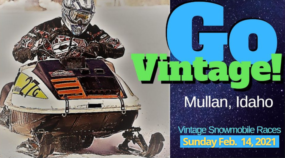 Mullan Vintage Snowmobile Races Visit Wallace Idaho